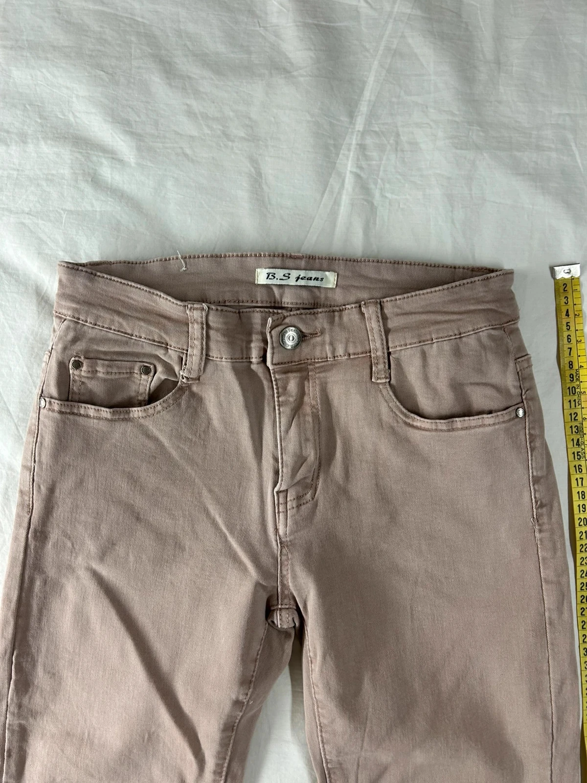 Rose beige jeans bs jeans size 36 – photo 3